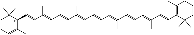 Carotene Struktur