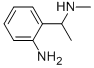 Benzenemethanamine, 2-amino-N,alpha-dimethyl- (9CI) Struktur