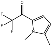 Ethanone, 1-(1,5-dimethyl-1H-pyrrol-2-yl)-2,2,2-trifluoro- (9CI) Struktur