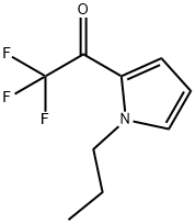 Ethanone, 2,2,2-trifluoro-1-(1-propyl-1H-pyrrol-2-yl)- (9CI) Struktur