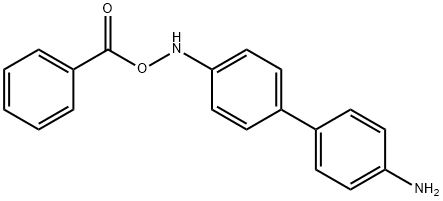 N-(Benzoyloxy)(1,1'-biphenyl)-4,4'-diamine dihydrochloride- Struktur