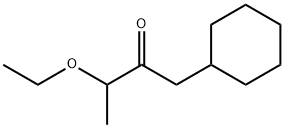 1-Cyclohexyl-3-ethoxy-2-butanone Struktur