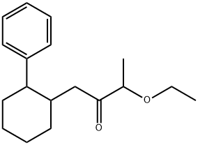 3-Ethoxy-1-(2-phenyl-cyclohexyl)-butan-2-one Struktur