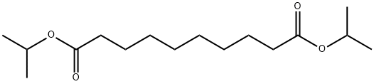 Diisopropyl sebacate Struktur