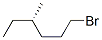 (S)-(+)-1-BROMO-4-METHYLHEXANE Struktur