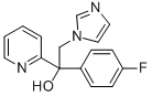 1-(4-FLUORO-PHENYL)-2-IMIDAZOL-1-YL-1-PYRIDIN-2-YL-ETHANOL Struktur