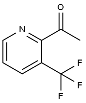 1-[3-(Trifluoromethyl)pyridin-2-yl]ethan-1-one Struktur