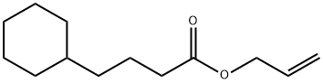 ALLYL CYCLOHEXANEBUTYRATE Struktur