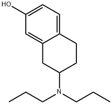 (+/-)-7-HYDROXY-2-DIPROPYLAMINOTETRALIN HYDROBROMIDE Struktur