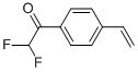 Ethanone, 1-(4-ethenylphenyl)-2,2-difluoro- (9CI) Struktur