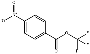 4-NITROBENZOATE TRIFLUORO METHANOL Struktur