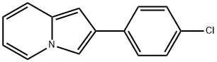 2-(4-chlorophenyl)indolizine Struktur