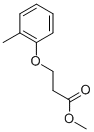 methyl 3-(2-methylphenoxy)propanoate Struktur