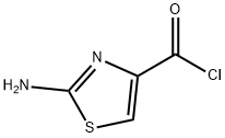 4-Thiazolecarbonyl chloride, 2-amino- (9CI) Struktur