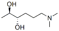 2,3-Hexanediol,6-(dimethylamino)-,[S-(R*,S*)]-(9CI) Struktur