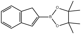 1H-INDENE-2-BORONIC ACID PINACOL ESTER Struktur