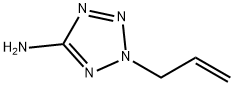 2H-Tetrazol-5-amine, 2-(2-propenyl)- Struktur