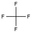 Carbon tetrafluoride  Struktur