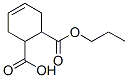 6-propoxycarbonylcyclohex-3-ene-1-carboxylic acid Struktur