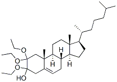 3-triethoxycholesterol Struktur