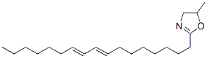 2-(8,10-Heptadecadienyl)-4,5-dihydro-5-methyloxazole Struktur