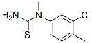 Thiourea,  N-(3-chloro-4-methylphenyl)-N-methyl- Struktur