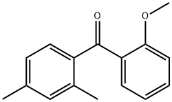 2,4-DIMETHYL-2'-METHOXYBENZOPHENONE Struktur