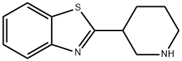 2-piperidin-3-yl-1,3-benzothiazole(SALTDATA: HCl) Struktur