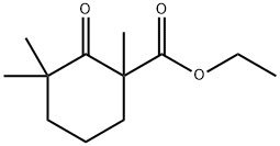 6-CARBETHOXY-2,2,6-TRIMETHYLCYCLOHEXANONE Struktur