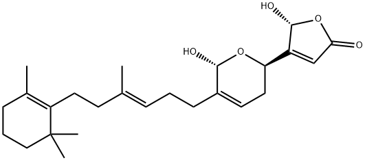 (5R)-4-[(2R,6R)-3,6-ジヒドロ-6-ヒドロキシ-5-[4-メチル-6-(2,6,6-トリメチル-1-シクロヘキセン-1-イル)-3-ヘキセニル]-2H-ピラン-2-イル]-5-ヒドロキシフラン-2(5H)-オン price.