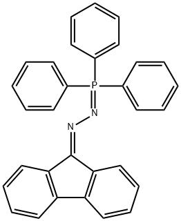 9H-Fluoren-9-one (triphenylphosphoranylidene)hydrazone Struktur