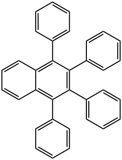 1,2,3,4-TETRAPHENYLNAPHTHALENE Structure