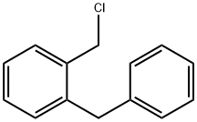 1-(chloromethyl)-2-(phenylmethyl)benzene Struktur