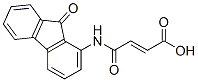 (E)-3-[(9-oxofluoren-1-yl)carbamoyl]prop-2-enoic acid Struktur