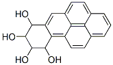 7,8,9,10-Tetrahydrobenzo[a]pyrene-7,8,9,10-tetrol Struktur