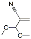 2-(Dimethoxymethyl)acrylonitrile Struktur