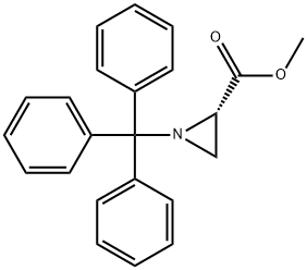 METHYL (S)-(-)-1-TRITYL-2-AZIRIDINE- Struktur