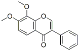 7,8-Dimethoxy isoflavone  Struktur