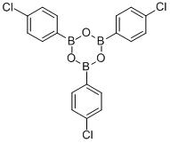 TRIS(P-CHLOROPHENYL)BOROXIN Struktur