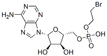 adenosine 5'-(2-bromoethyl)phosphate Struktur