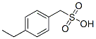 Benzenemethanesulfonic acid, 4-ethyl- (9CI) Struktur