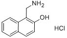 1-AMINOMETHYL-NAPHTHALEN-2-OL HCL Struktur