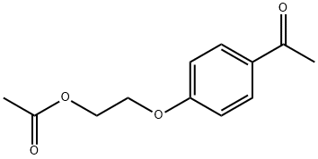 4'-(2-ACETOXYETHOXY)ACETOPHENONE Struktur