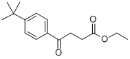 ETHYL 4-(4-T-BUTYLPHENYL)-4-OXOBUTYRATE Struktur