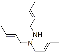 1,2,2-Tri(2-butenyl)hydrazine Struktur