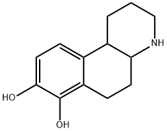 Benzo[f]quinoline-7,8-diol, 1,2,3,4,4a,5,6,10b-octahydro- (9CI) Struktur