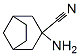 Bicyclo[3.2.1]octane-3-carbonitrile, 3-amino- (9CI) Struktur