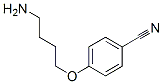 Benzonitrile, 4-(4-aminobutoxy)- (9CI) Struktur