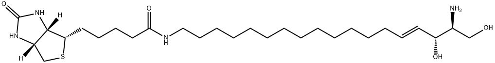 erythro-ω-AMino Sphingosine BiotinaMide Struktur