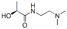 Propanamide, N-[2-(dimethylamino)ethyl]-2-hydroxy-, (2S)- (9CI) Struktur